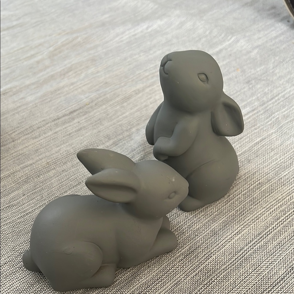 Gray Rabbit Figurines - Picture 10 of 10
